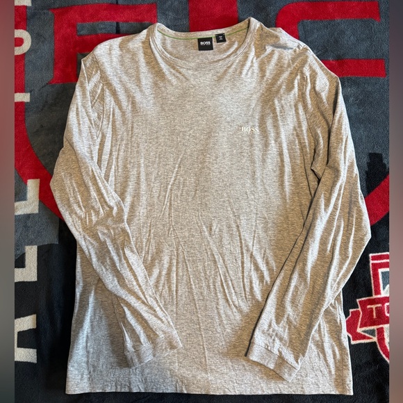 Hugo Boss Grey Long Sleeve - Picture 1 of 5